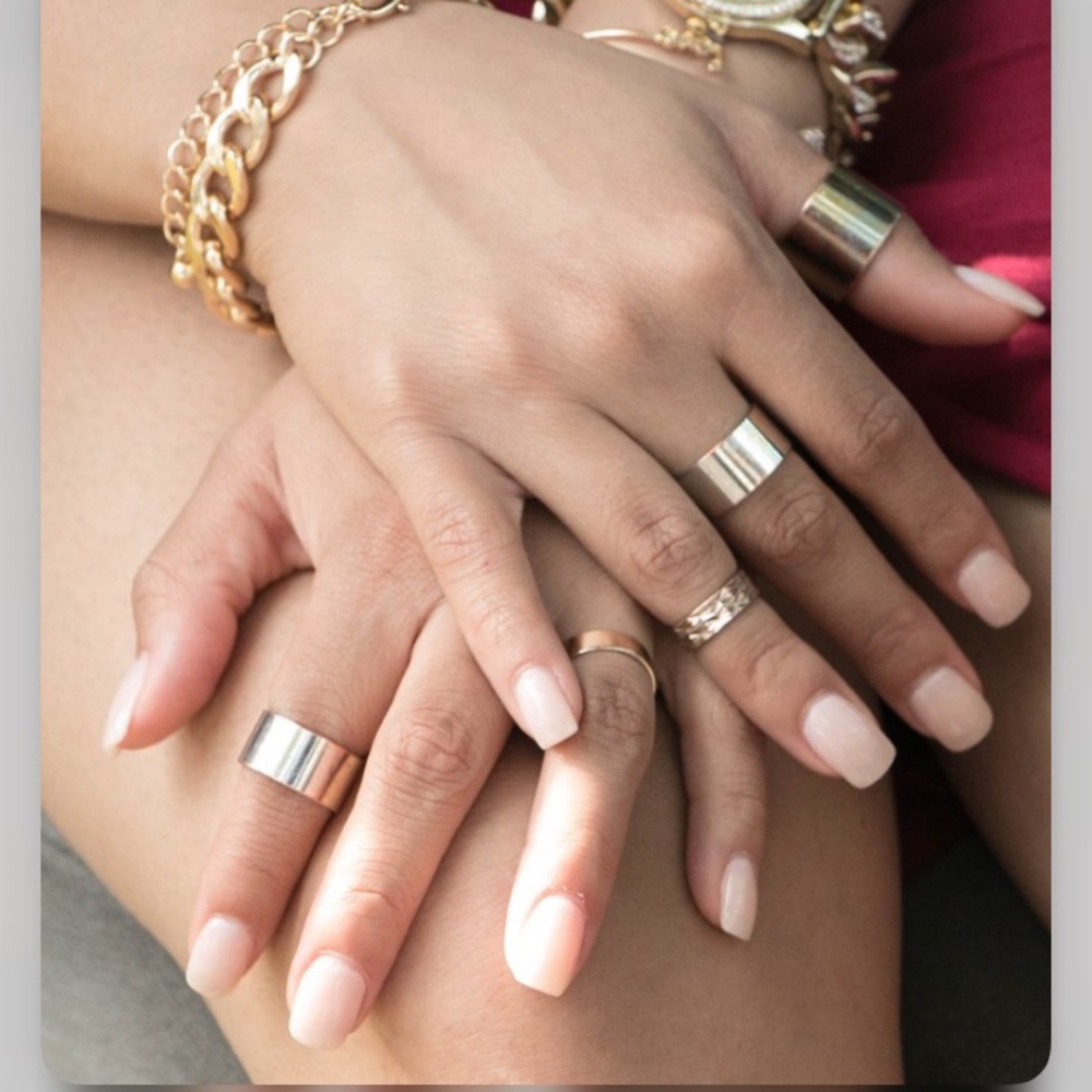 Sale! 🎊 Gold Goddess Midi Ring Set (5pc) ✨NEW
